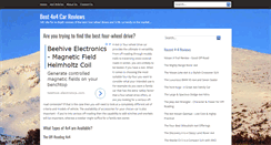 Desktop Screenshot of best4x4reviews.com